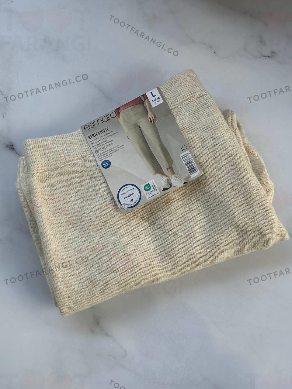 شلوار بافت بیرمودا