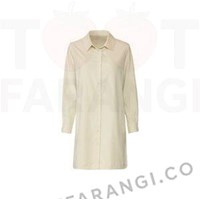 شومیز مخمل کبریتی بلند