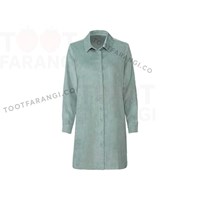 شومیز مخمل کبریتی بلند