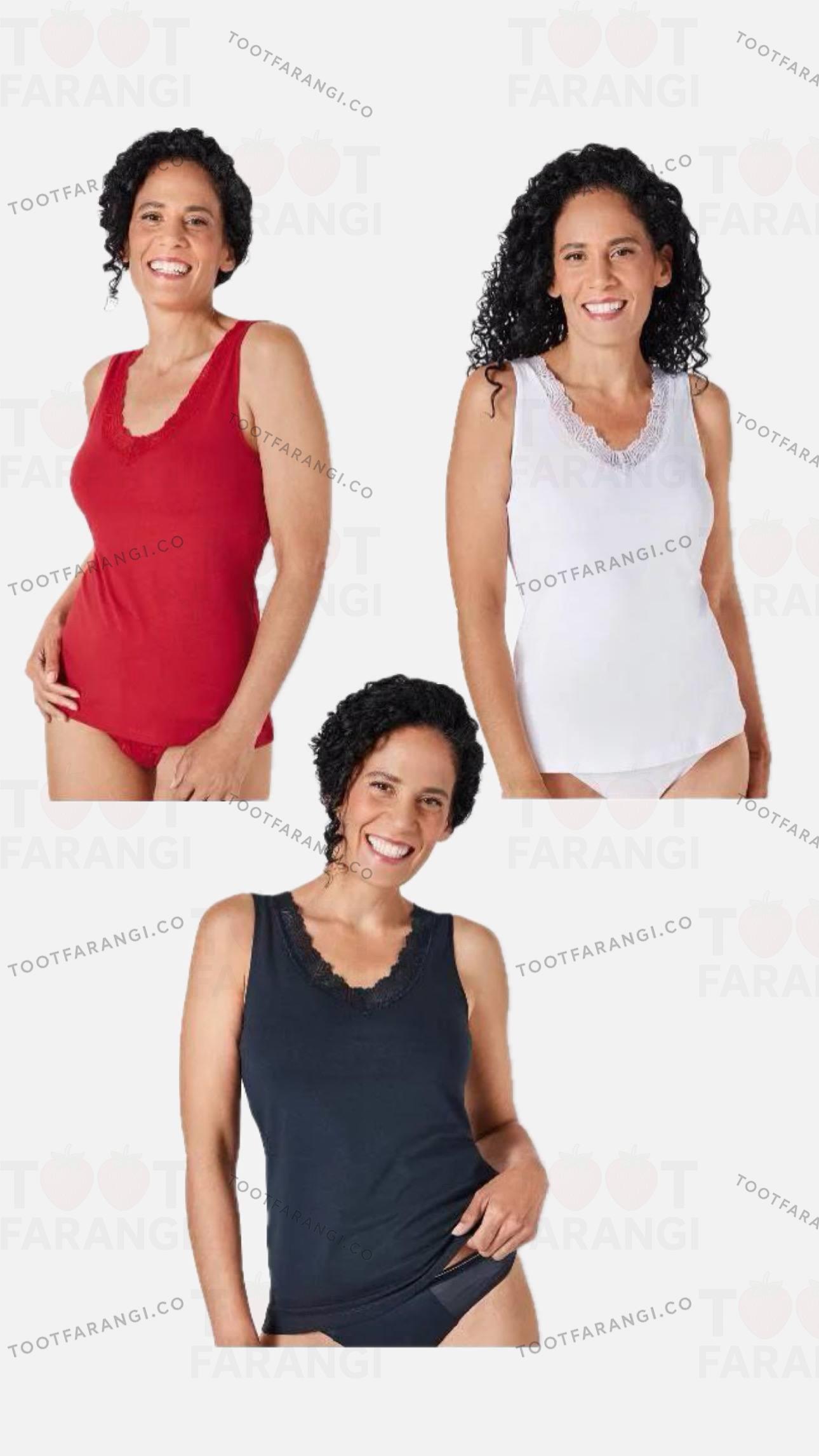 تاپ آستین حلقه ای گیپوری 