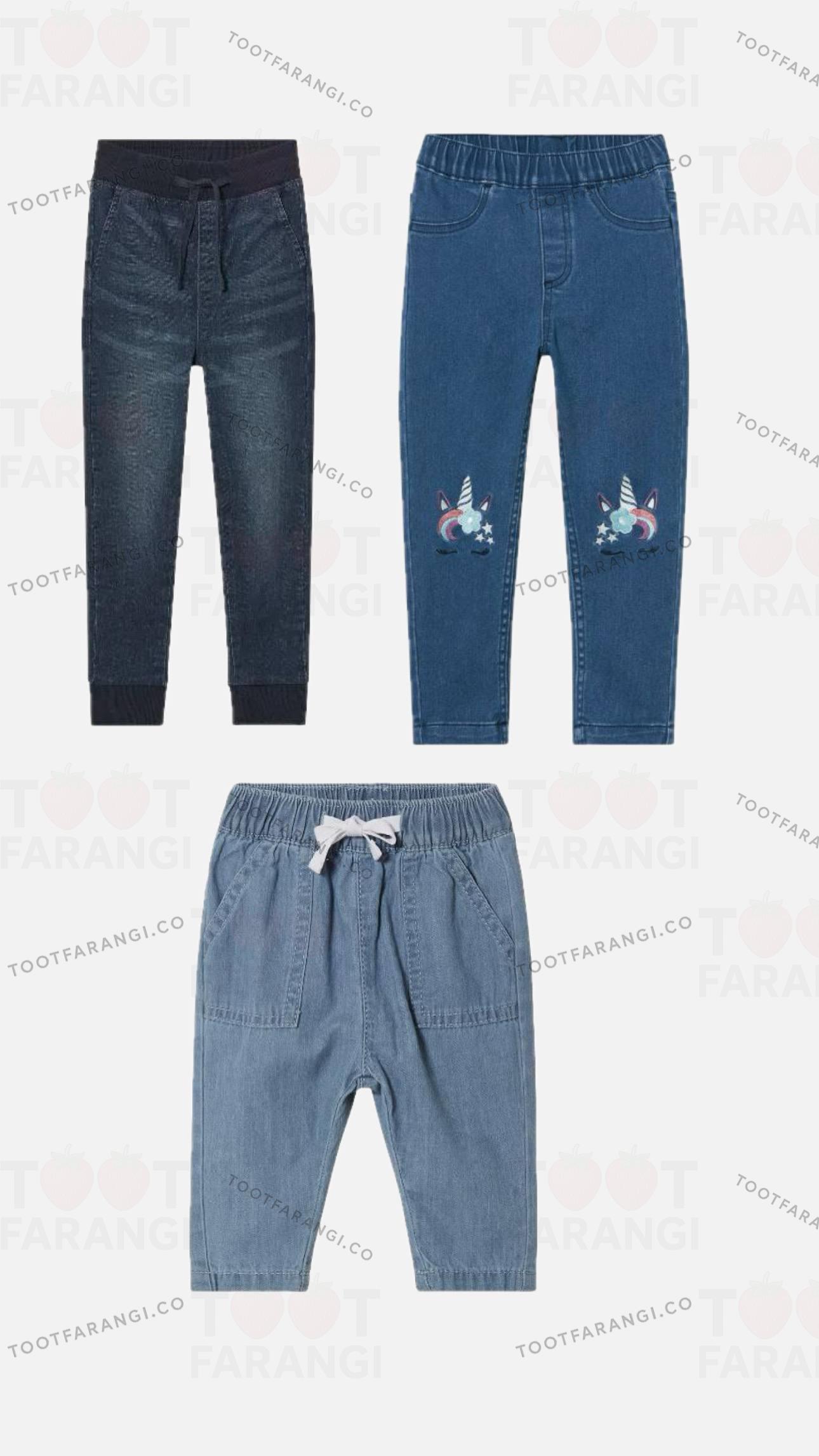 شلوار جین بچگانه 