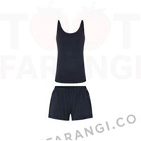 ست تاپ شلوارک دانتل