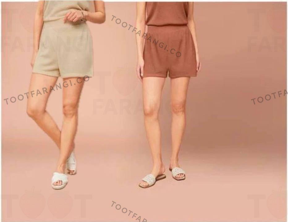 شلوارک بافتنی زنانه