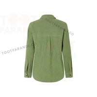 شومیز کتان جلو دکمه 