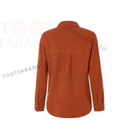 شومیز کتان جلو دکمه 