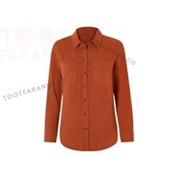 شومیز کتان جلو دکمه 