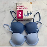 سوتین نخی کاپدار پک 2 عددی