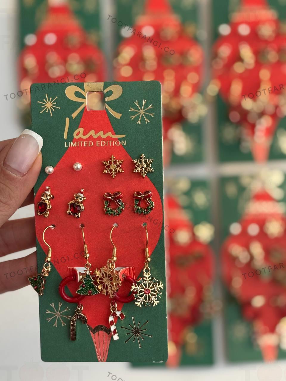 گوشواره طرح خرس 