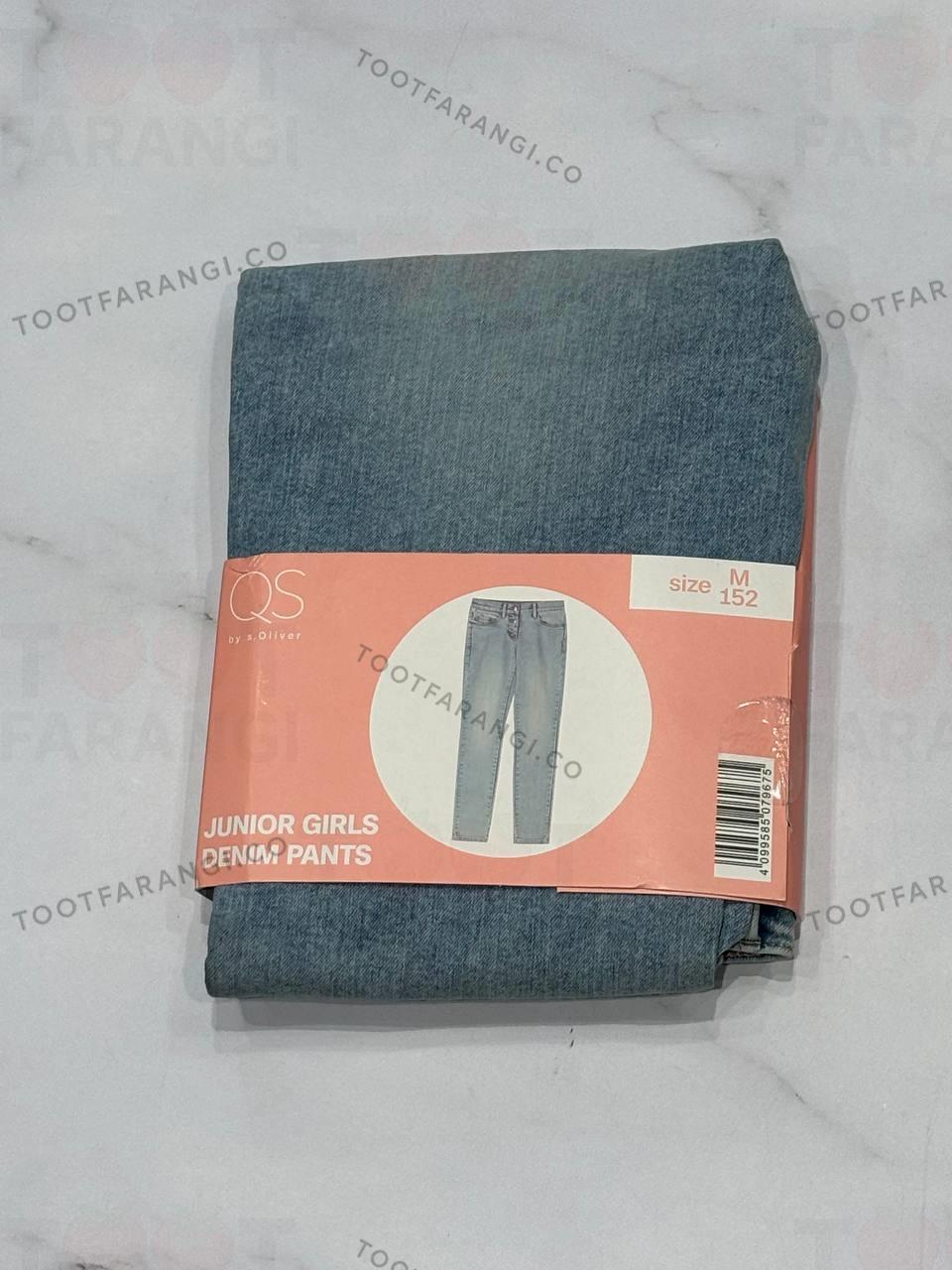 شلوار جین دخترانه تک