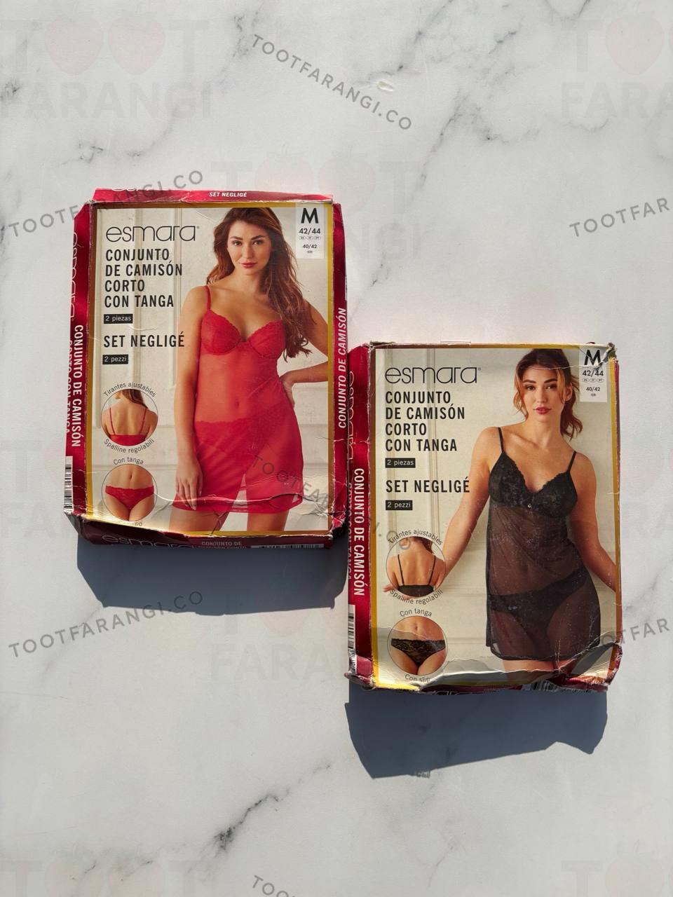 لباس خواب توری زنانه