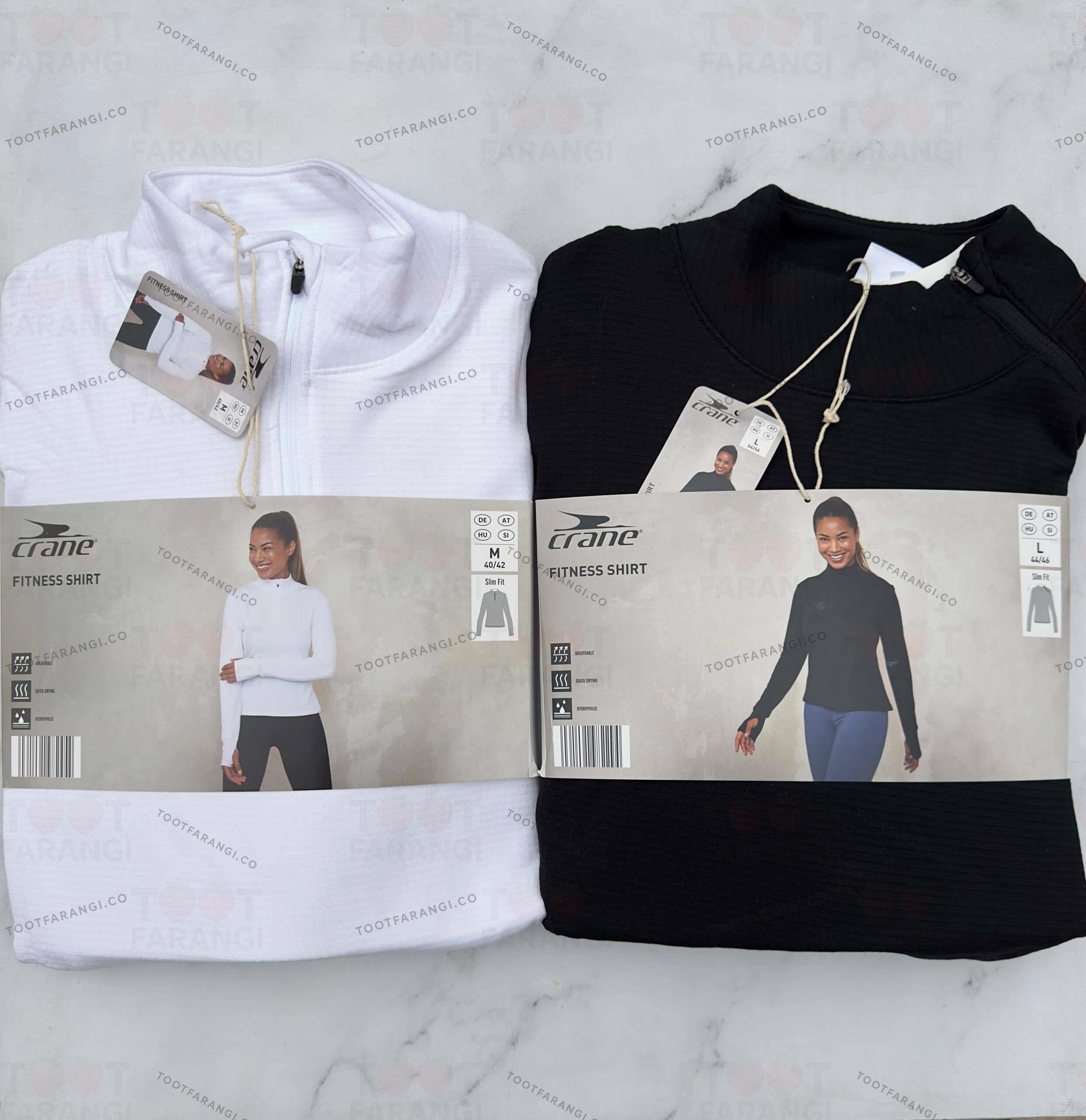 بلوز ورزشی نیم زیپ