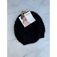 کلاه بافتنی مشکی 