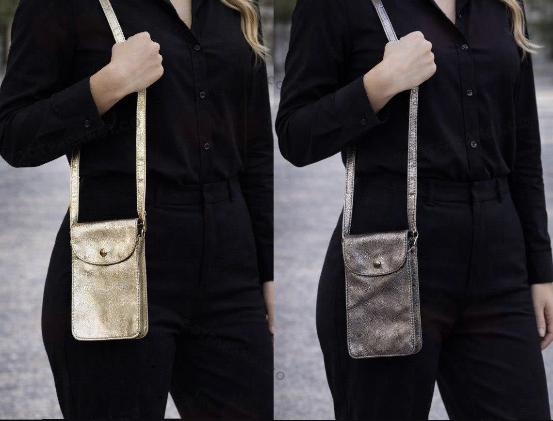 کیف موبایلی طرح لمه