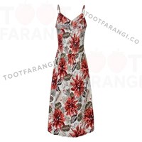 پیراهن بندی گلدار