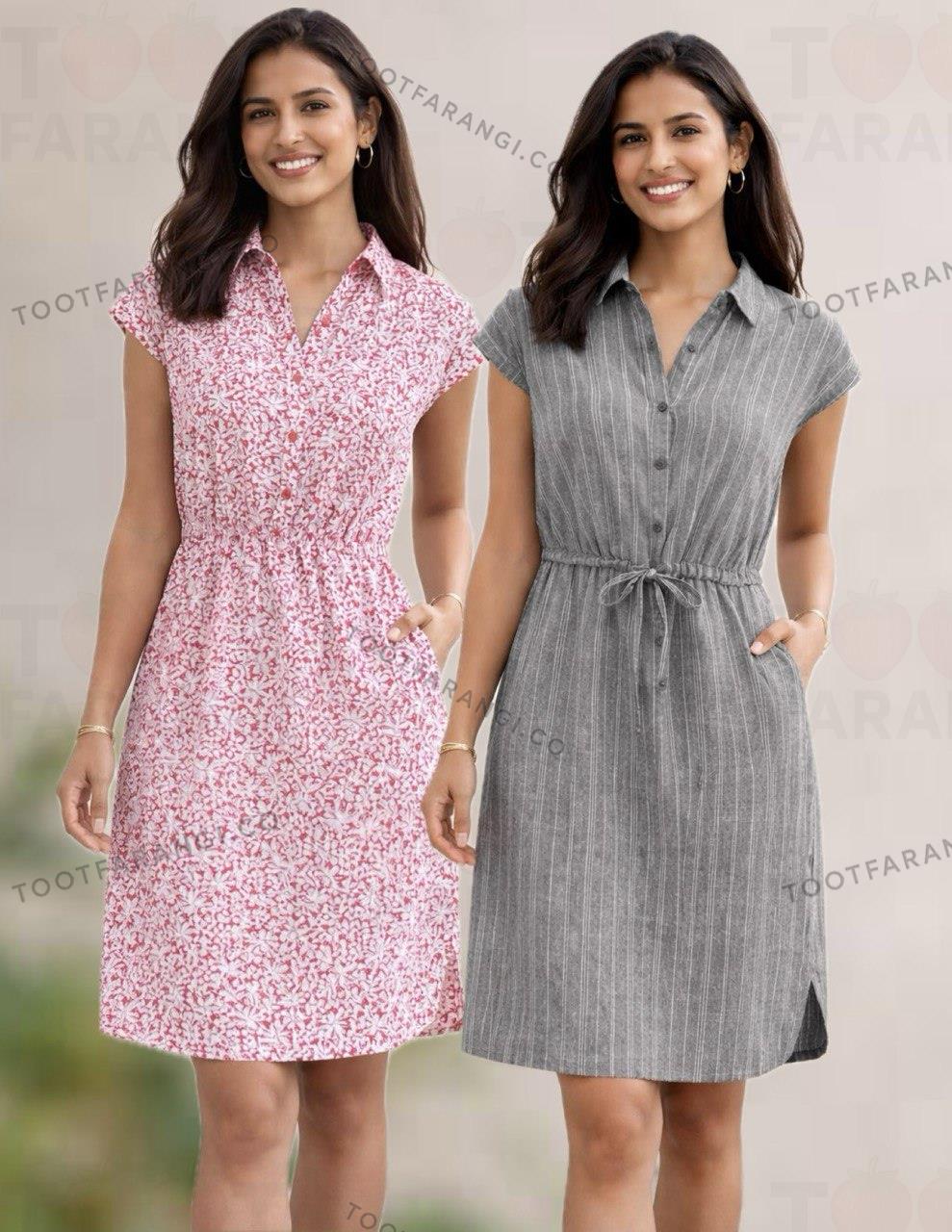 پیراهن تابستانی لینن