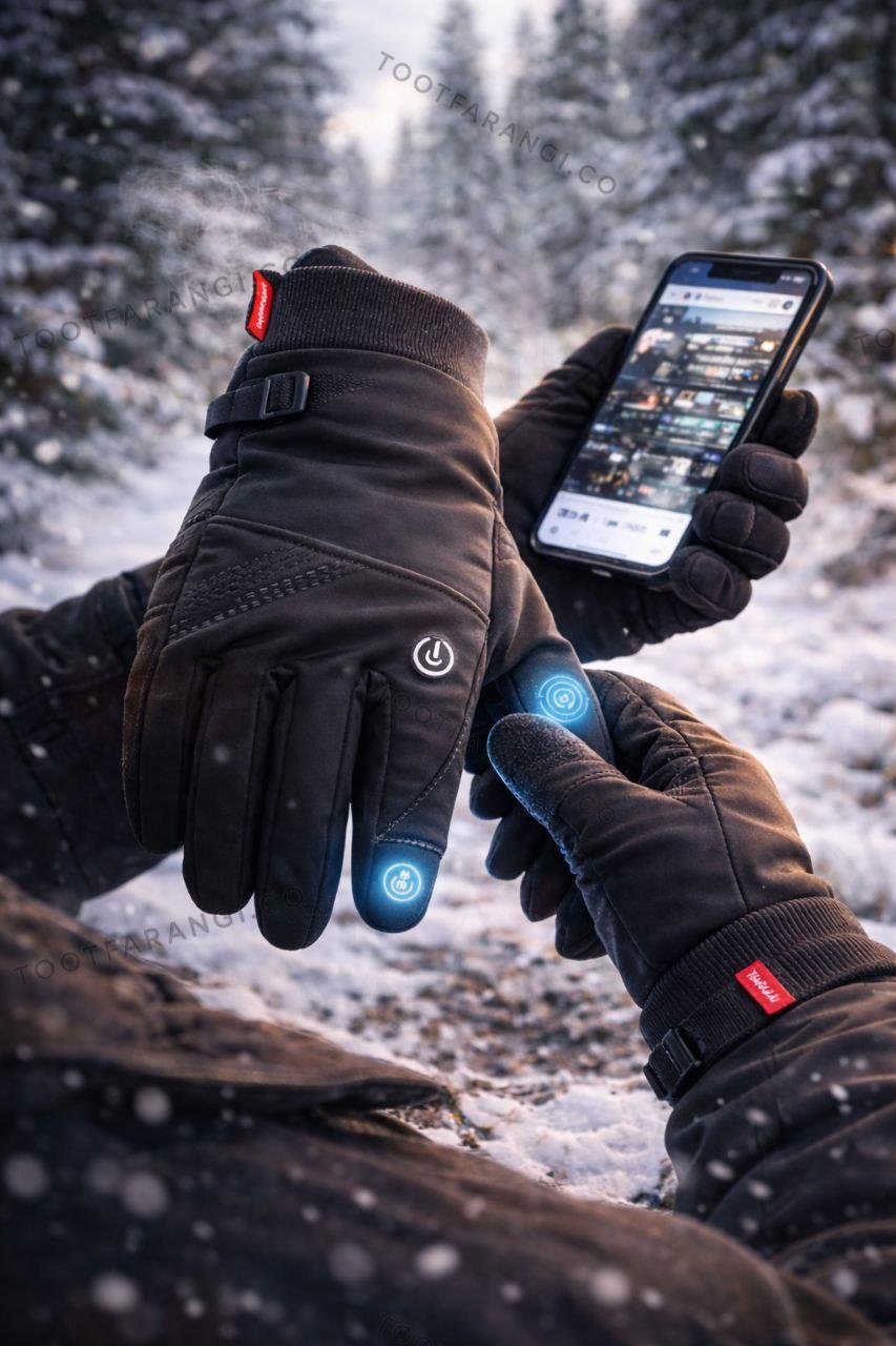 دستکش تاچ زمستانی