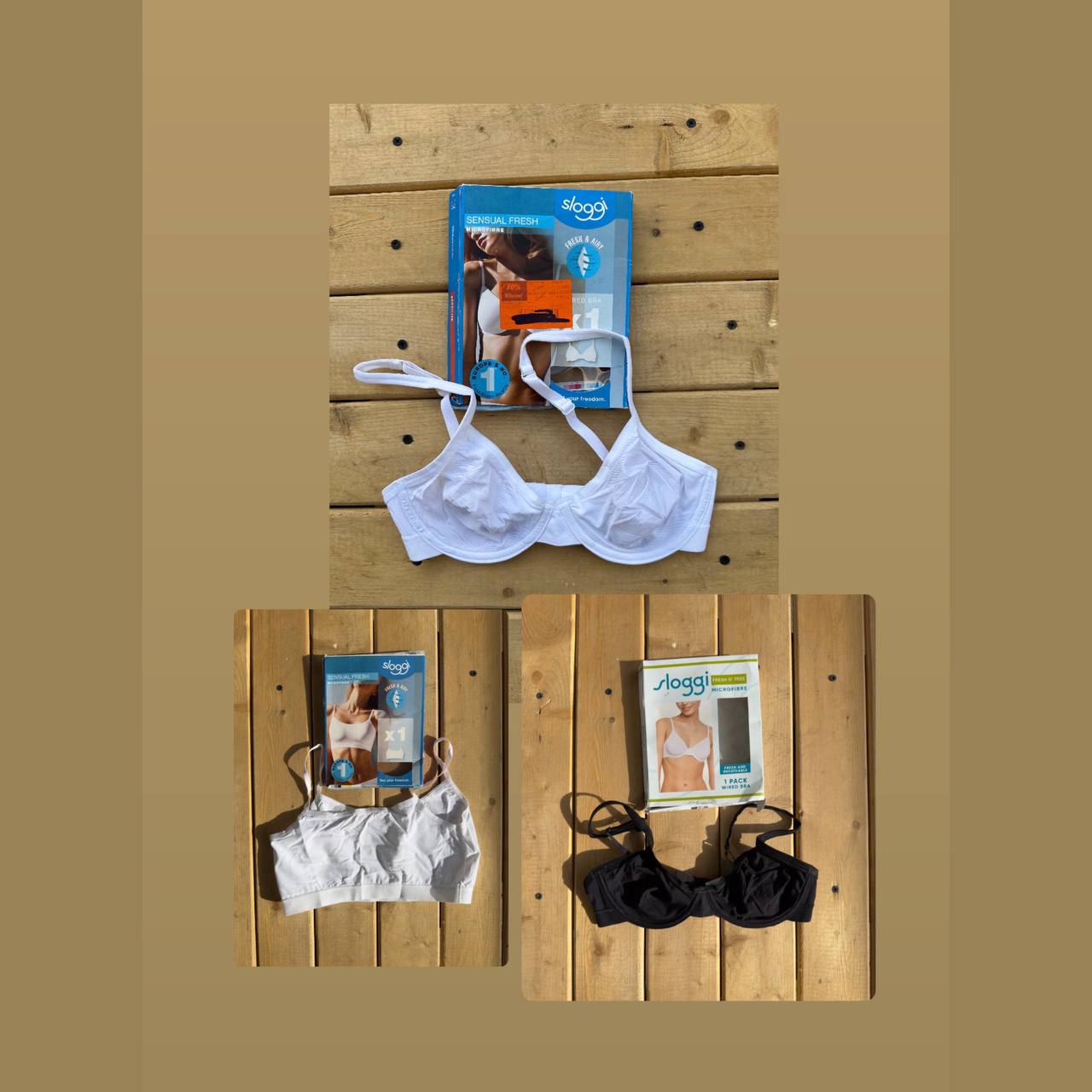 نیم تنه و سوتین میکروفایبر اسلوگی