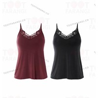 تاپ بندی یقه گیپوری 