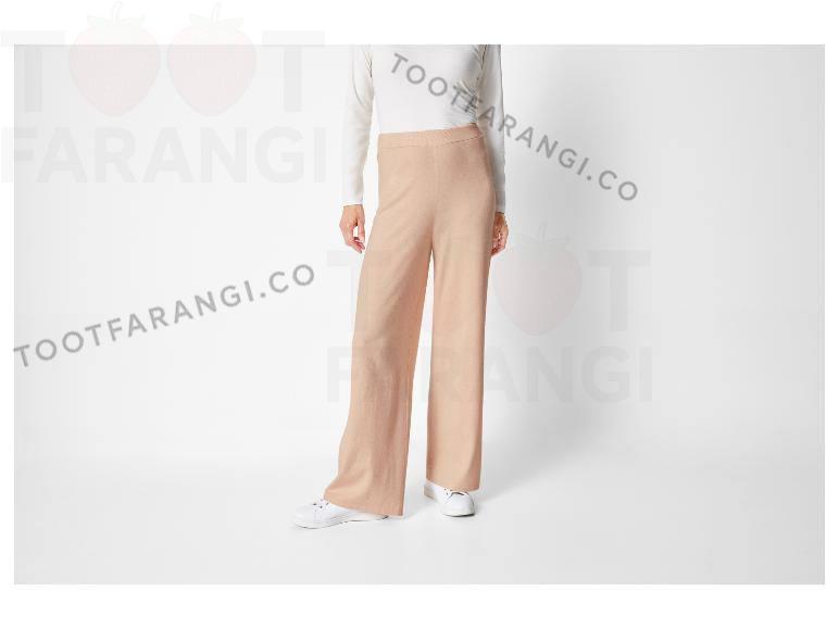 شلوار بافت پاییزه