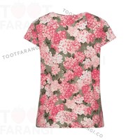 تیشرت گلدار سایز بزرگ تک