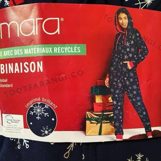 سرهمی کلاهدار طرح برف