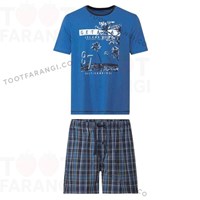 ست تیشرت شلوارک راحتی مردانه