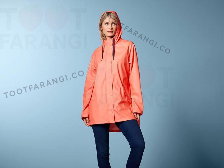 بارونی زنانه جلو دکمه