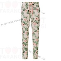 شلوار طرح برگ