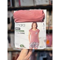 ست تیشرت شلوارک زنانه توری