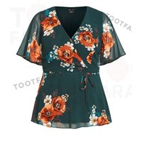 بلوز گلدار سیتی چیک