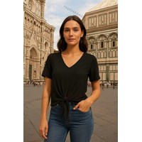 بلوز یقه هفت گره ای