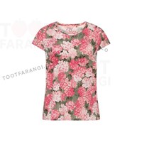 تیشرت گلدار سایز بزرگ تک