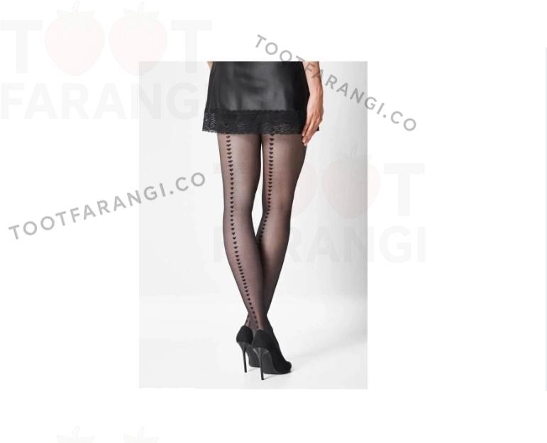 جوراب شلواری طرحدار پک دو عددی