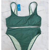 مایو دو تیکه طرح جلو دکمه