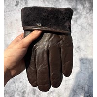 دستکش چرم پشمی 