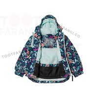 کاپشن گلدار بچگانه