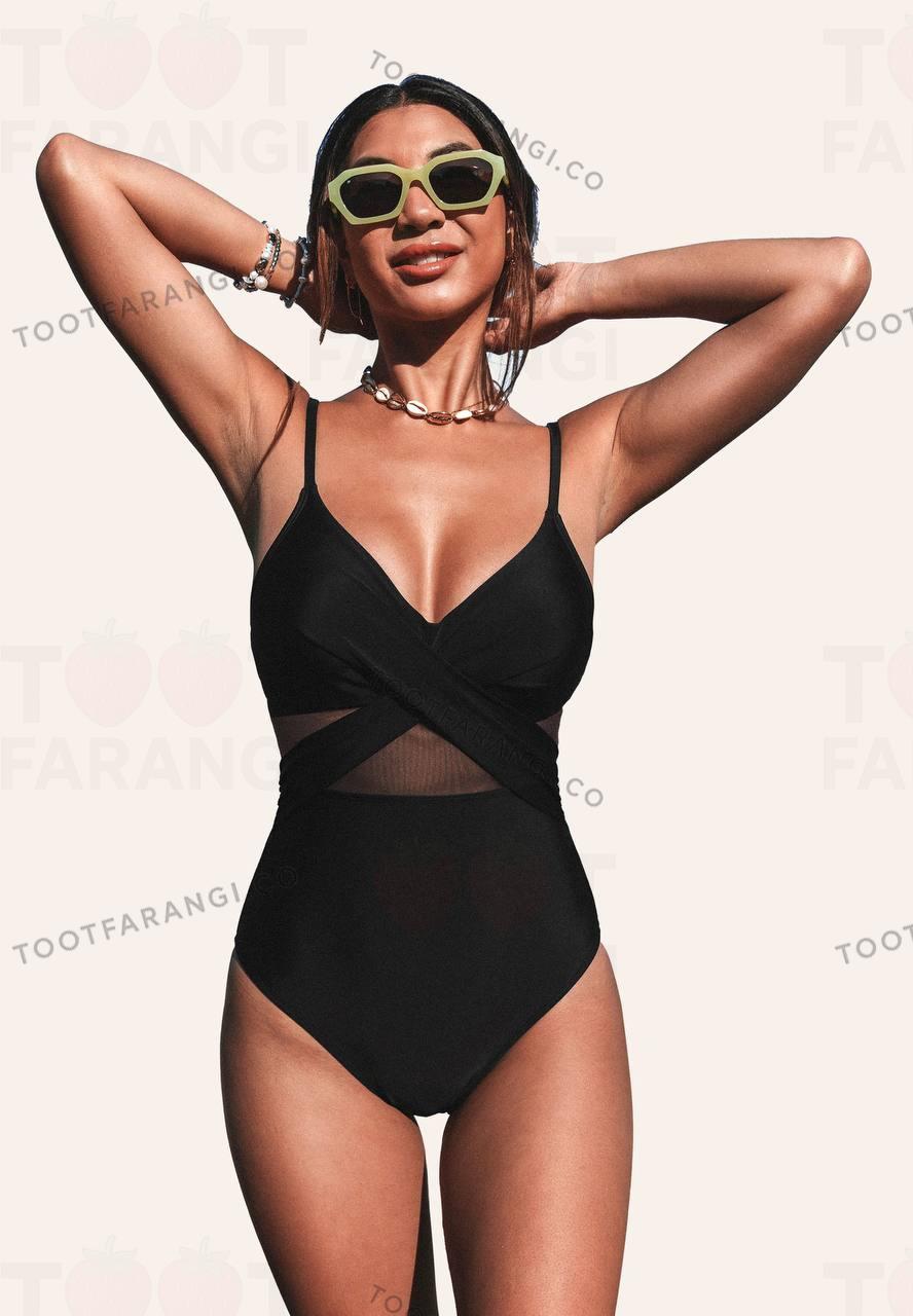 مایو بندی مشکی