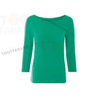 بلوز نخی یقه قایقی