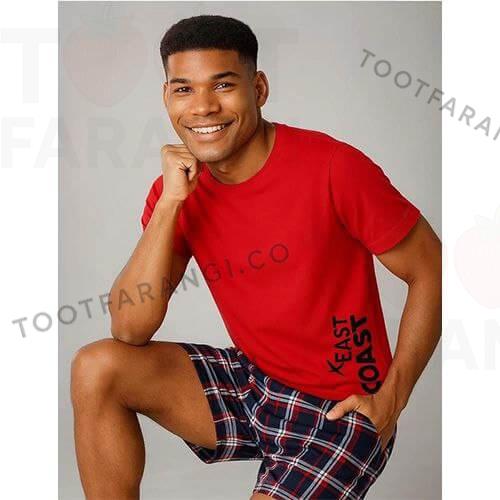 ست تیشرت شلوارک مردانه سایز بزرگ