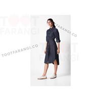 تونیک جین جلو دکمه