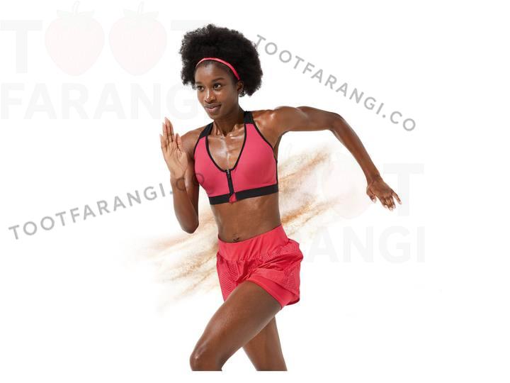 سوتین ورزشی جلو زیپ