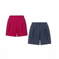 شلوارک دامنی چین دار