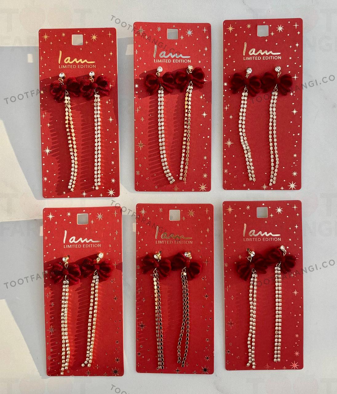 گوشواره نگین دار