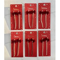 گوشواره نگین دار