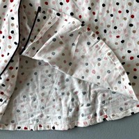 روبدوشامبر نخی جلو دکمه