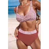 مایو دو تیکه گلبهی خالدار