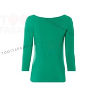 بلوز نخی یقه قایقی