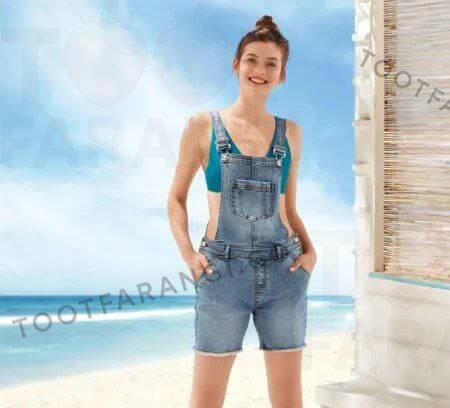 بیلر جین کوتاه 