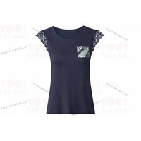 ست تیشرت شلوارک زنانه توری