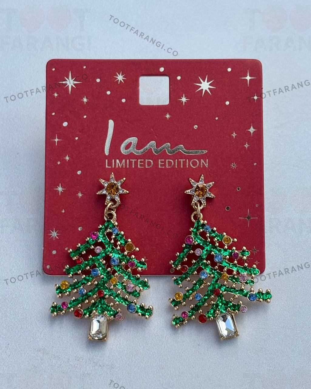 گوشواره درخت کریسمس شاینی